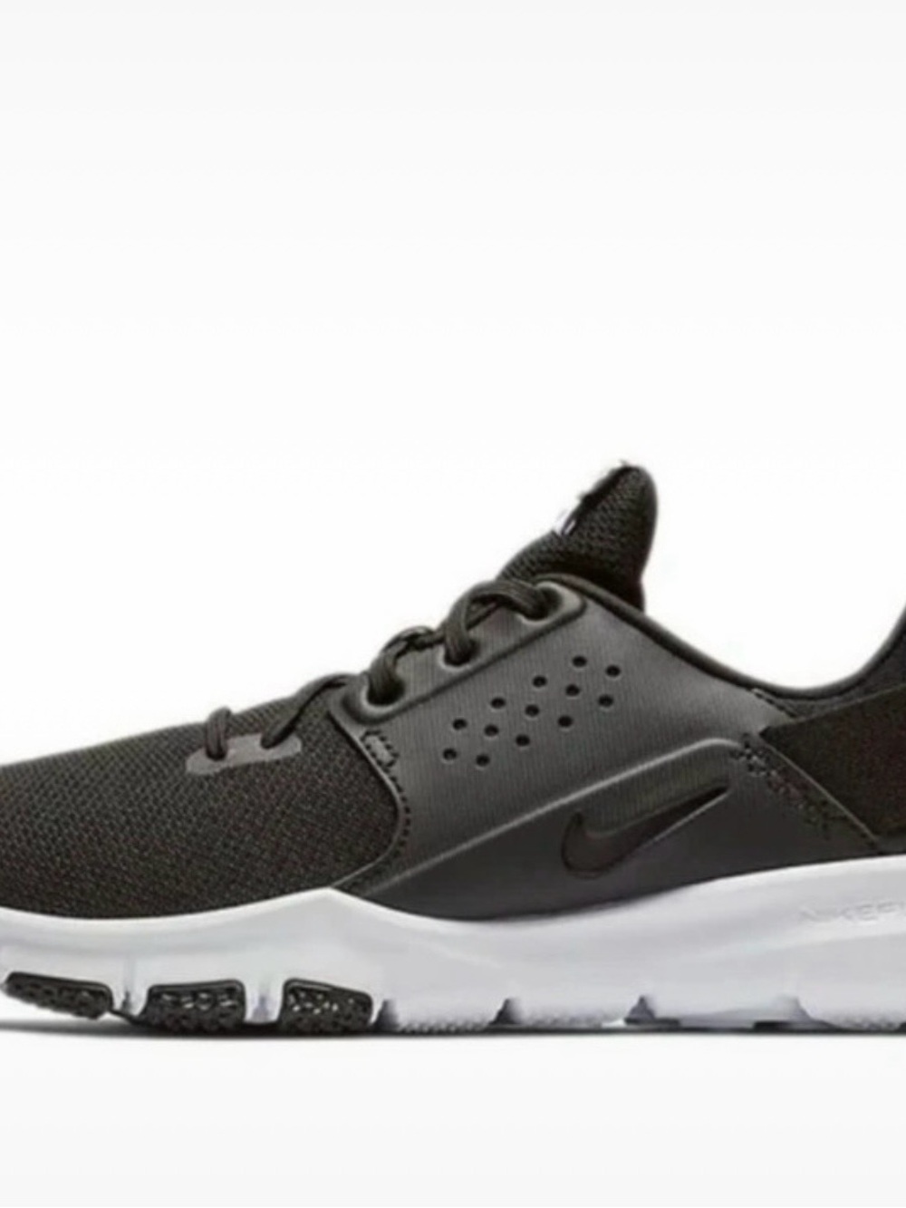 Nike Men’s Black and White Low-Top Sneakers